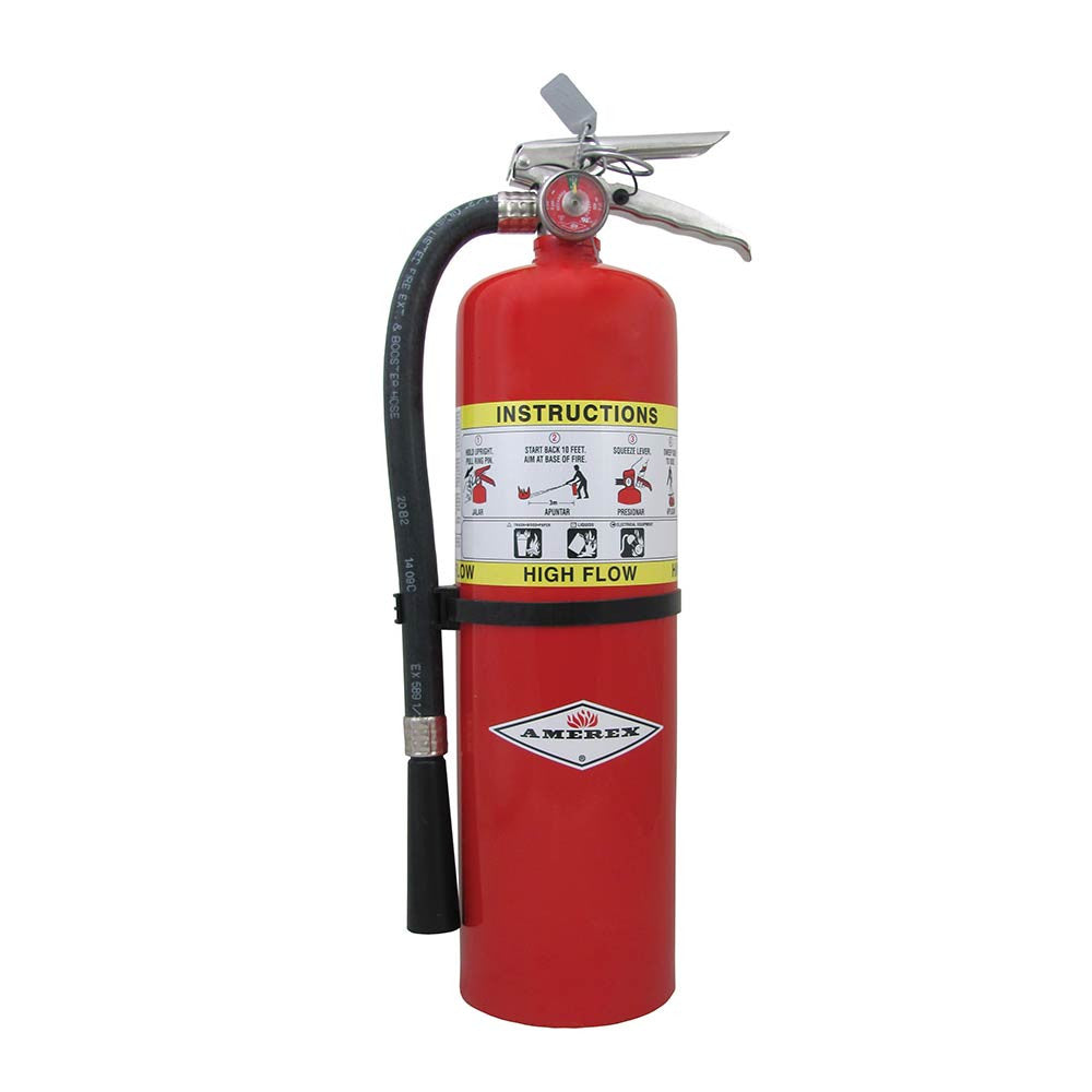 10lb ABC Dry Chemical High Flow Fire Extinguisher - Model 720HF